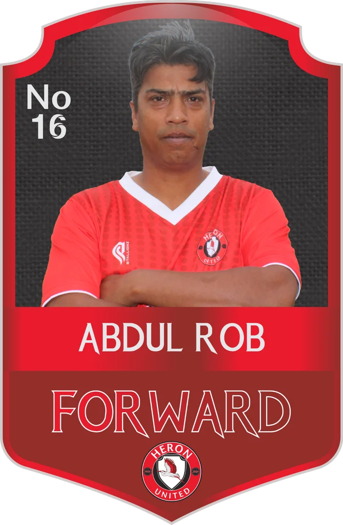 Abdul Rob - Heron United Forward