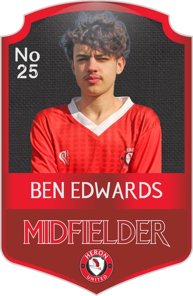 Ben Edwards - Heron United Midfielder