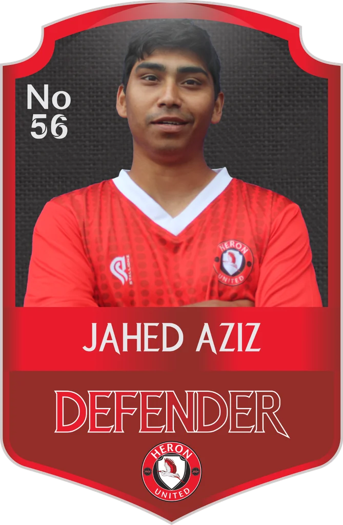 Jahed Aziz - Heron United Defender